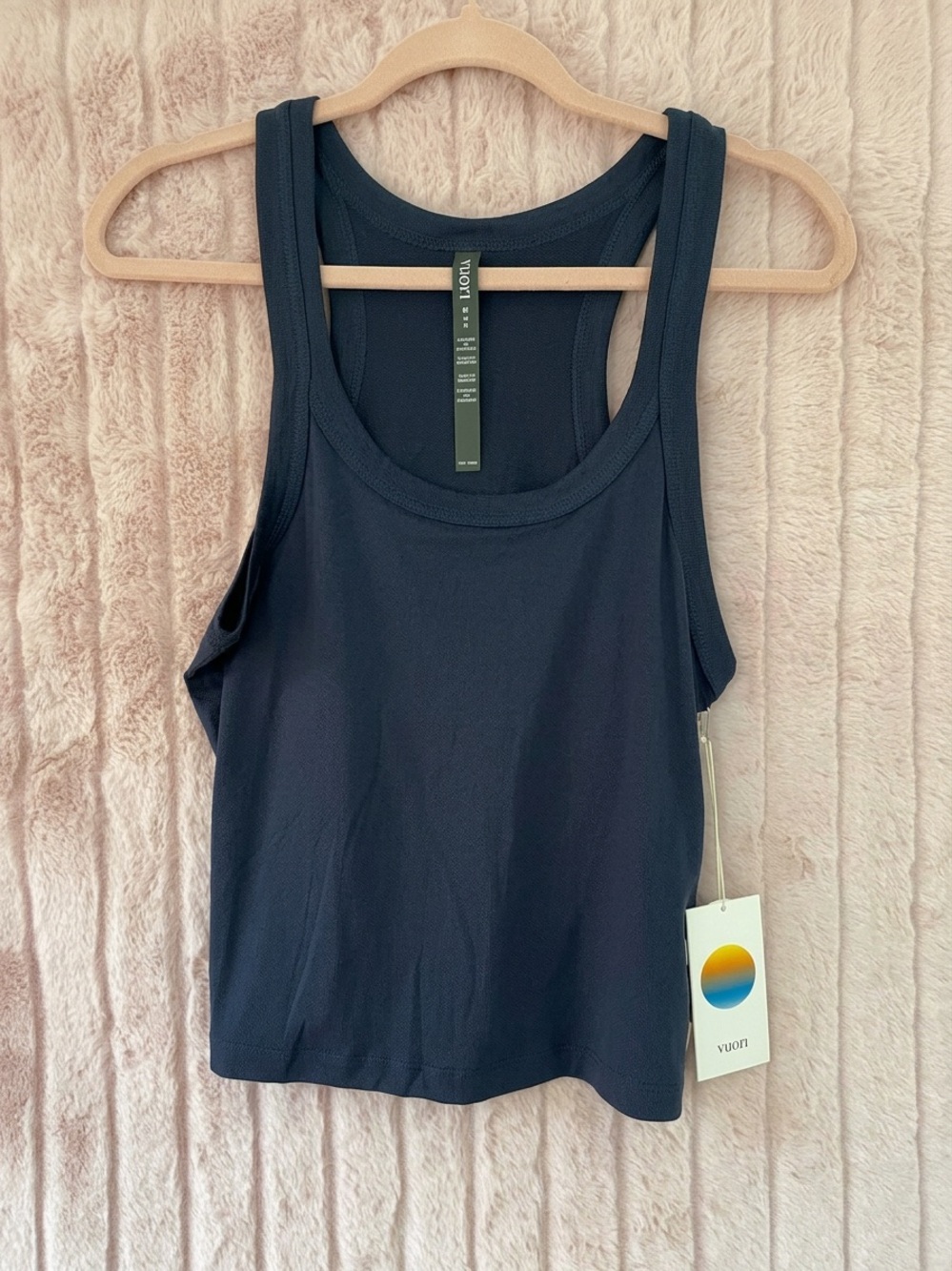 Vuori Women's Navy Racerback Tank Top